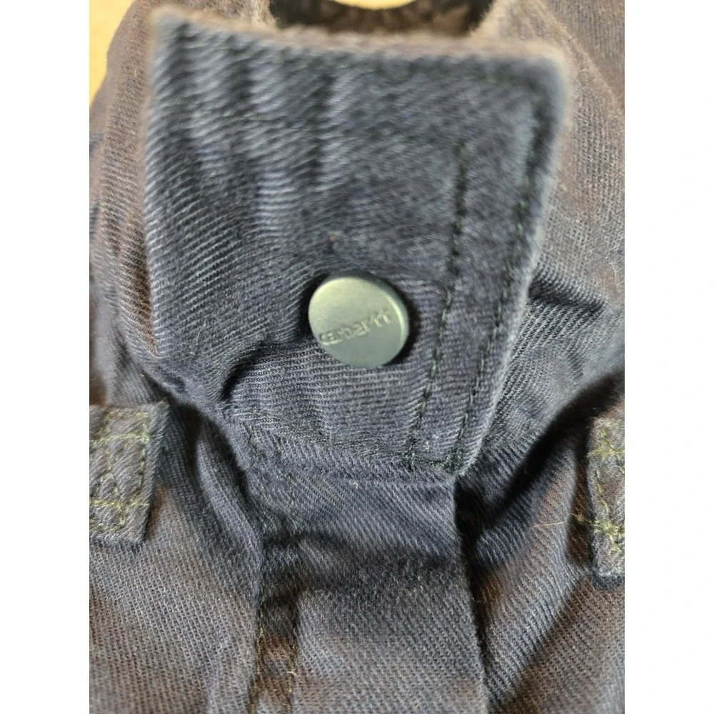 Carhartt Coveralls Womens Small Short Navy Flame-Resistant Rugged Flex Twill FR - Picture 10 of 16